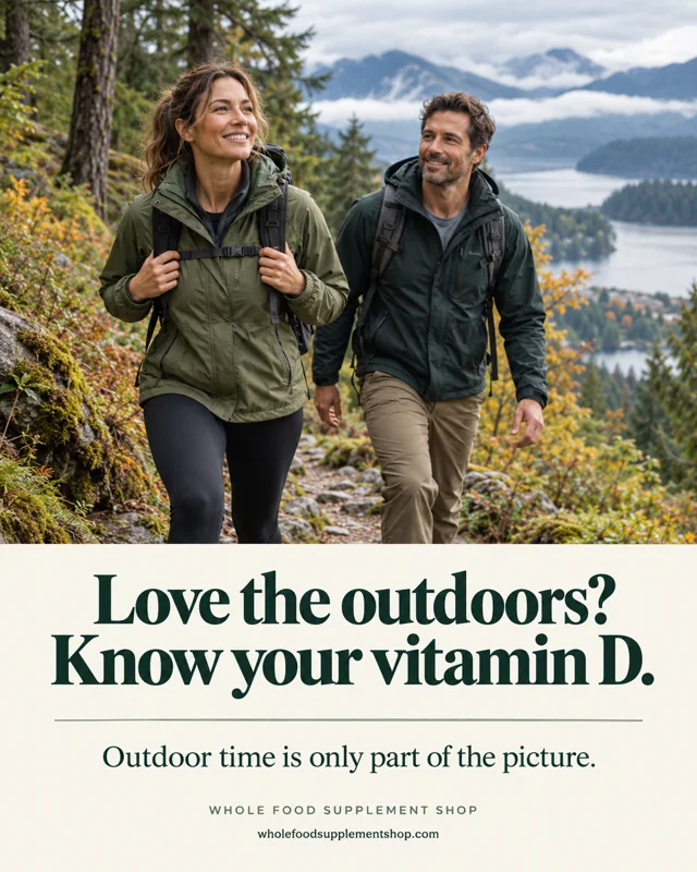 Hikers on an evergreen forest trail